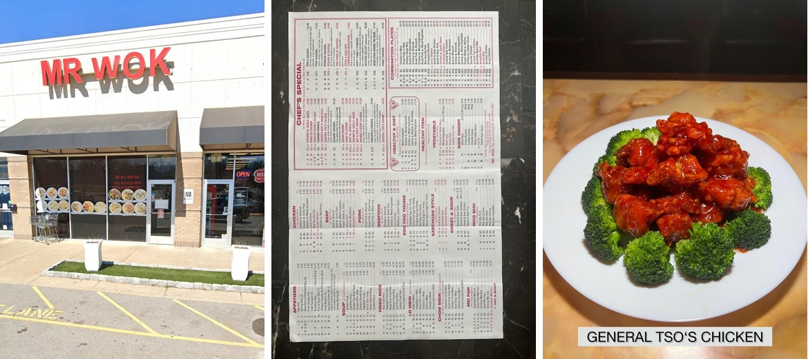 Mr. Wok Menu