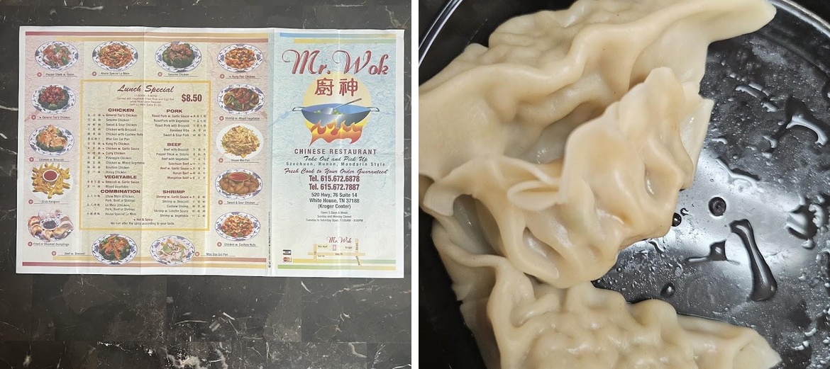 Mr. Wok Menu